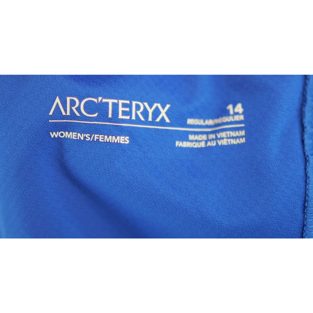 Arc'teryx Norvan 5" Trail Running Hiking Blue Shorts Women Size 14 - Picture 9 of 10